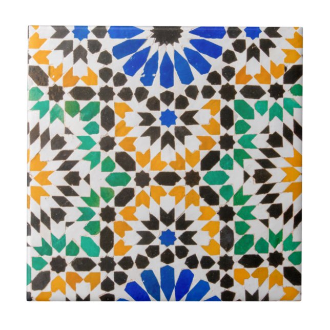 Decoração de azulejos no Palácio Bahia (Frente)