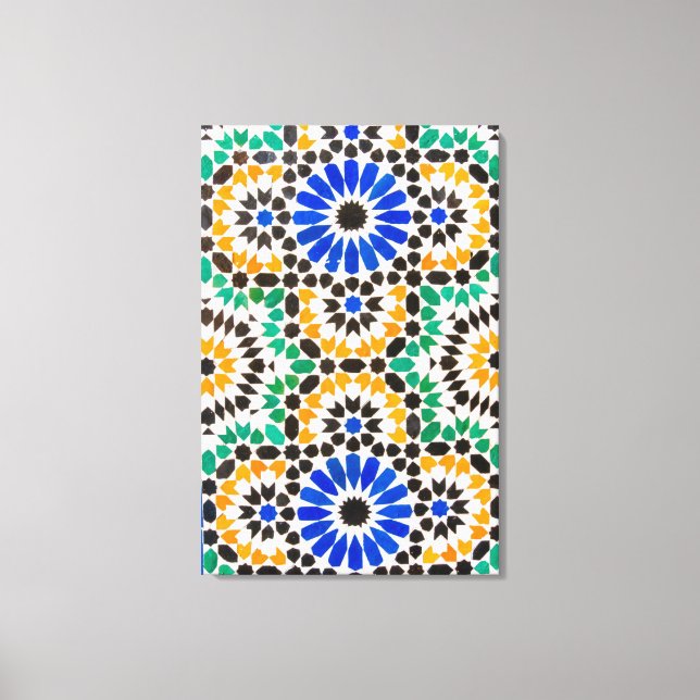 Decoração de azulejos no Palácio Bahia (Frente)