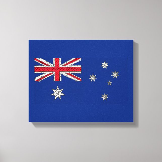 Decoração de Bandeira Australiana (Frente)