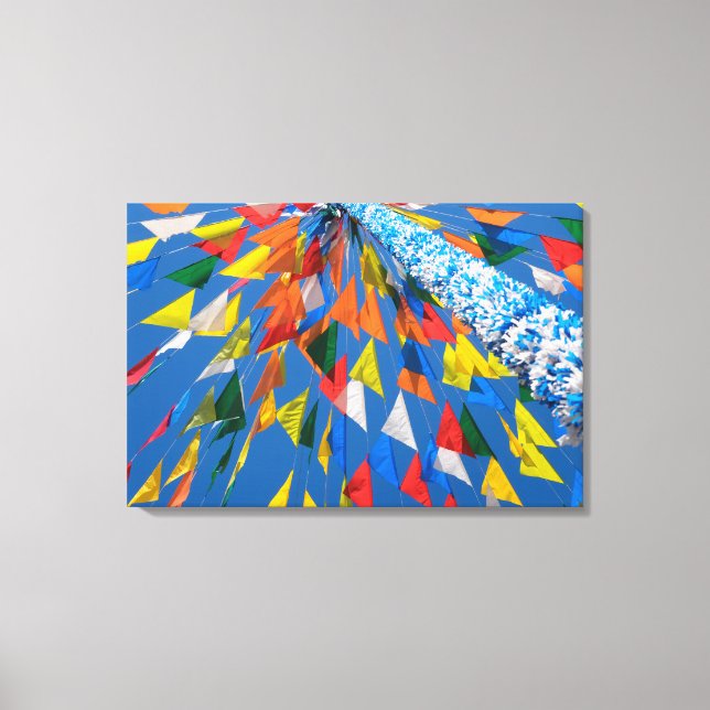 Decoração de Bandeira Triangular (Frente)