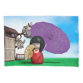 Decoração de Berçário com Boneca Kokeshi Japonesa