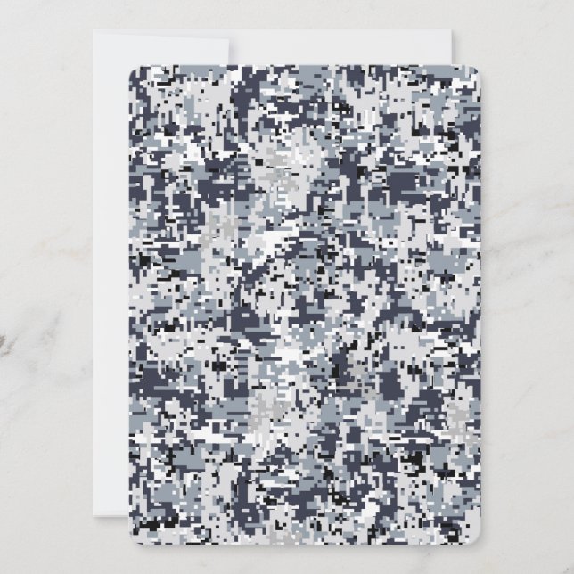 Decoração de Camuflagem Digital de Estilo Urbano (Frente)