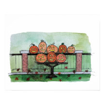Decoração de Casa de Outono de Abóbora, Impressão