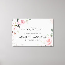 Decoração de casamento elegante em rosa poeirento 