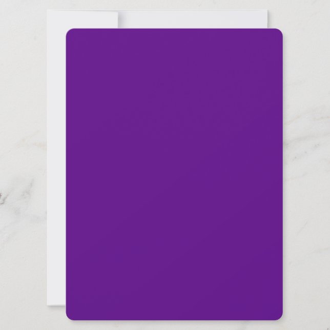 Decoração de Cor do Ênfase Roxo (Frente)