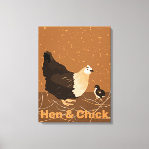 Decoração de Cozinha Moderno Galinha e Frango Lara