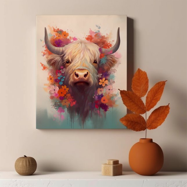 Decoração de Muro do Quartel Impressão de Arte de  (Bring the beauty of the Scottish Highlands into your home with our Highland Cow Wall Art Print. )