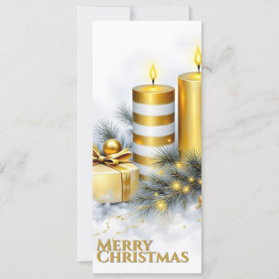 Decoração de Natal Dourada Elegante