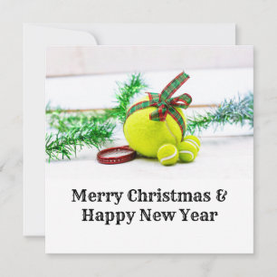 decoração de Natal em tênis com bola e fita