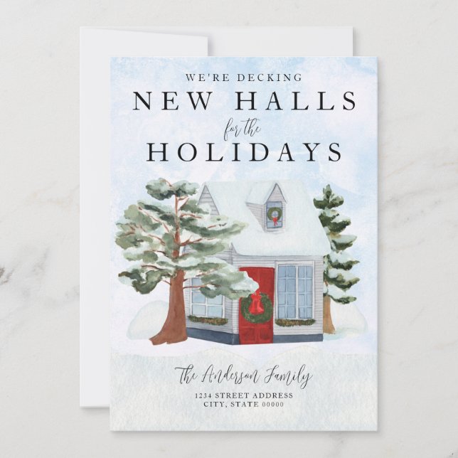 Decoração de Novos Corredores para o Cartão de Nat (Frente)