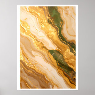 Decoração de Parede Abstrata em Mármore de Luxo