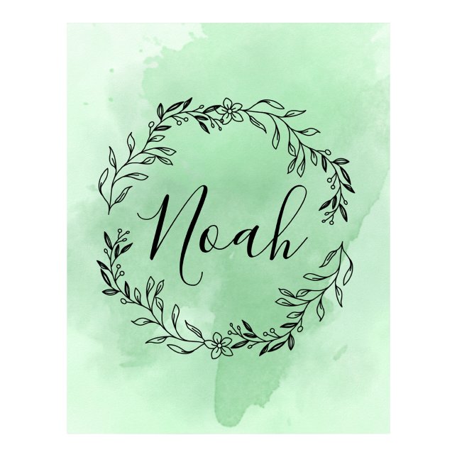Decoração de Parede com Monograma Personalizado (Personalized Monogram Wall Decor)