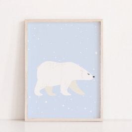 Decoração de Parede de Berçário de Urso Polar de I