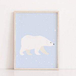 Decoração de Parede de Berçário de Urso Polar de I