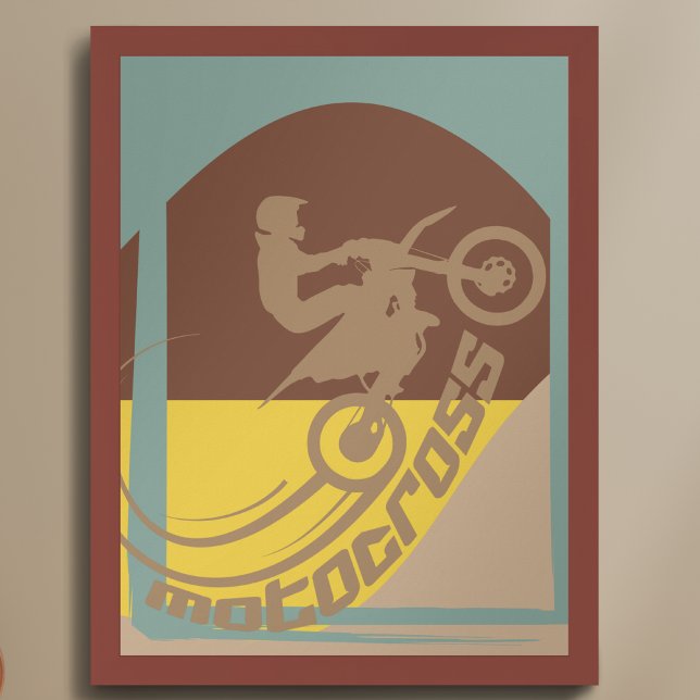 Decoração de parede de moto de motocross (Criador carregado)