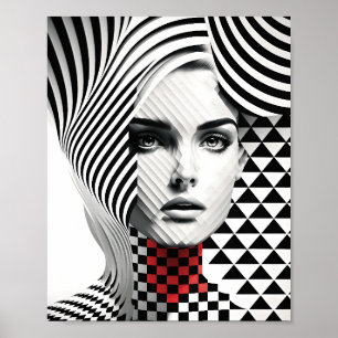 Decoração de Parede Elegante e Atirante dos Olhos