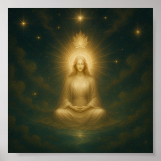 Decoração de Parede Iluminação Espiritual