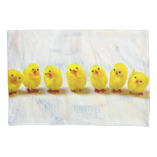Decoração de Páscoa - pintinhos em linha