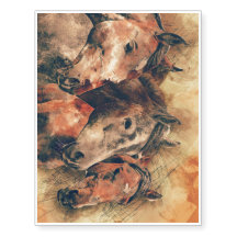 Decoração de pintura por aquarela artística