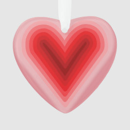 Decoração do Ornamento do Coração do dia de os nam