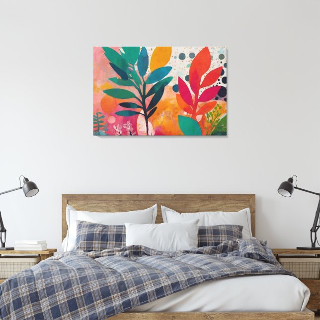 Decoração floral acrílica (Insitu(Quarto))