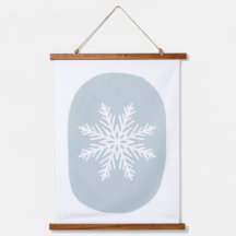Decoração Inicial de Feriado de Neve