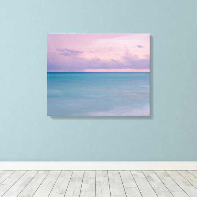 Decoração inicial de fotos sunset com ondas de pra (Insitu(piso de madeira))