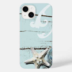 Decoração Romântica da praia azul de Seashell