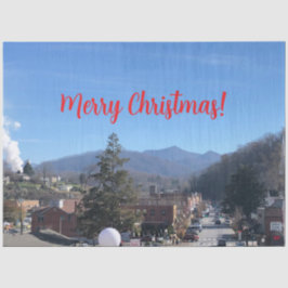 Decorações de Natal, Papel Tecido