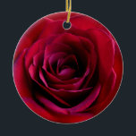 Decorações de Rosa Personalizadas do Ornamento de<br><div class="desc">Rosa Românticos Ornamentos de Natal Personalizados Rosas vermelhas de Férias Clássicas Decorações de Flores Clássicas de Férias Personalizadas Seu Nome Aqui Fim de Casamento Enfeites de natal Românticas Personalizáveis, Rosa Rosa vermelha de Ofertas de Feriados Neutrais de Hanukkah Decorações de Férias Nêuticas Manobras e Presentes para Casamentos Anniversário Eu Amo...</div>