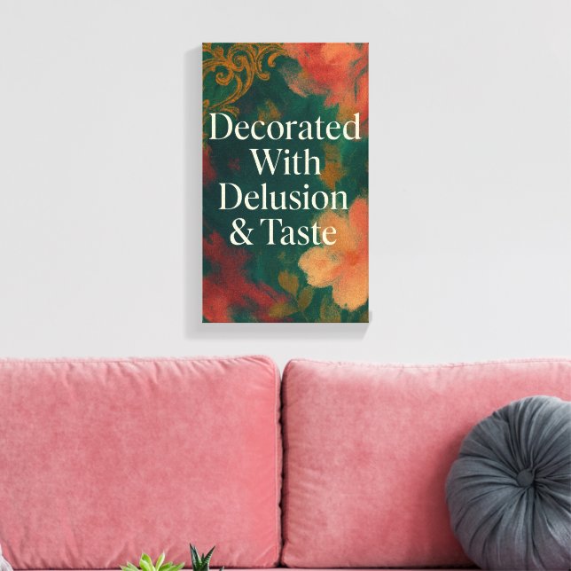 Decorado Com Ilusão E Gosto Moderno Canvas (Insitu(Sala de estar))