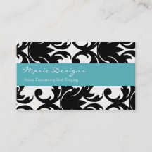 Decorando cartões de visitas