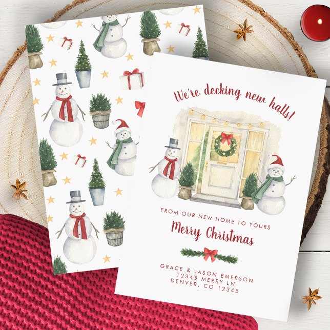 Decorando Novos Corredores Feriado Natal Feliz Mud (Decking New Halls Holiday Merry Christmas Moving)