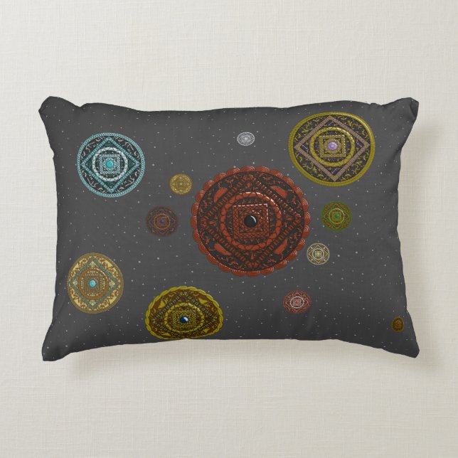 Decorativa A Almofada de Acabamento Zodiac (Frente)