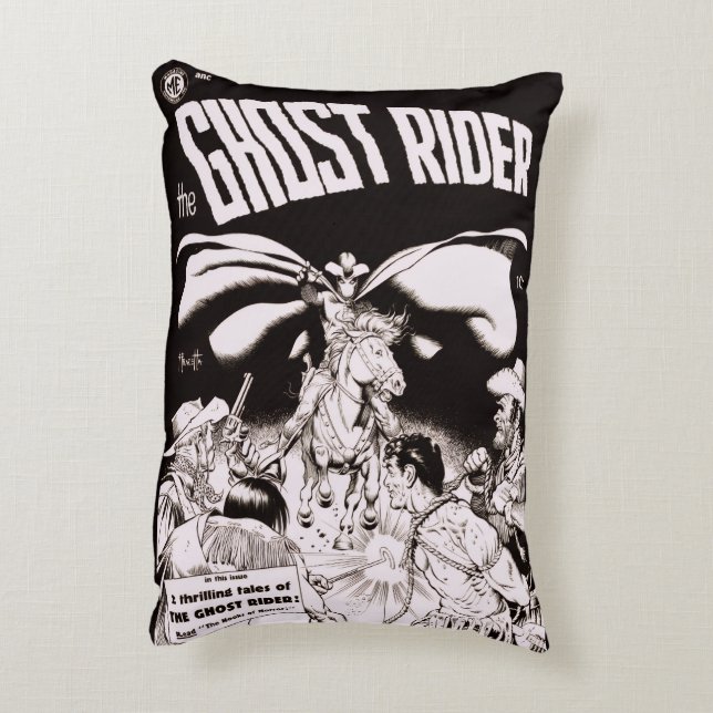 Decorativa 'a Almofada do Ghost Rider ' (Verso(Vertical))