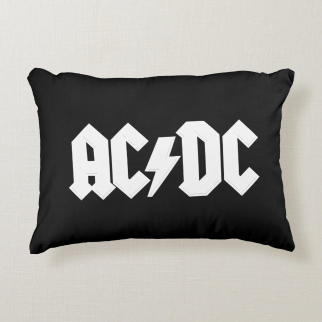 Decorativa Almofada AC/DC Cushion - Muito Confortável (Frente)