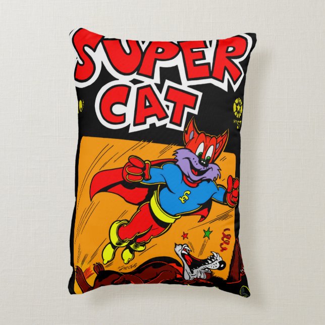 Decorativa Almofada Clássica com Acabamento SuperCat (Verso(Vertical))