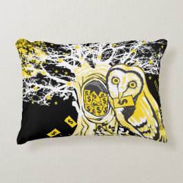 Decorativa Almofada de Acabamento – Coruja da Árvore Urbana &
