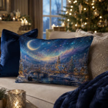 Almofada de Acabamento da Aldeia de Natal