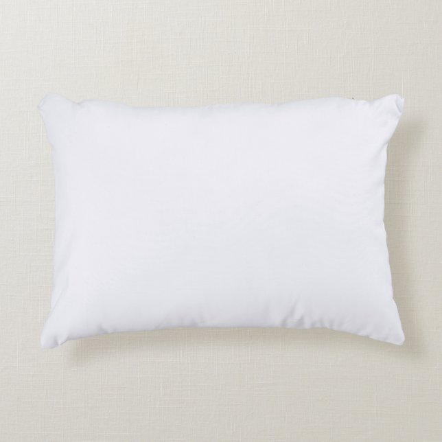 Decorativa Almofada de Acabamento em Branco Fantasma (Frente)