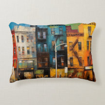 Almofada de Acabamento Harlem Renaissance 16x12