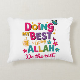 Decorativa Almofada de Acabamento Islâmico Ramadan Kareem & E