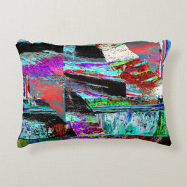 Decorativa Almofada de Acabamento – Neon Pulse
