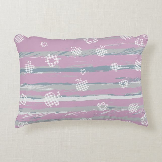 Decorativa Almofada de Acabamento – Pomar Xadrez (Frente)