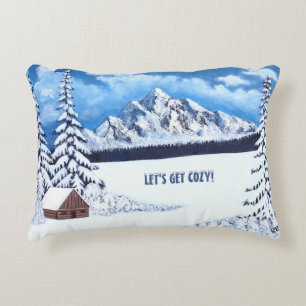 Decorativa Almofada de Acabamento Winter Wonder