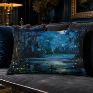 Decorativa Almofada de Acenque Louisiana Bayou 16x12
