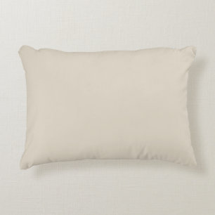 Decorativa Almofada de Acento Branco Osso