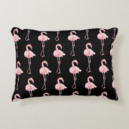 Decorativa Almofada de Acento da Série Tender Flamingo Design