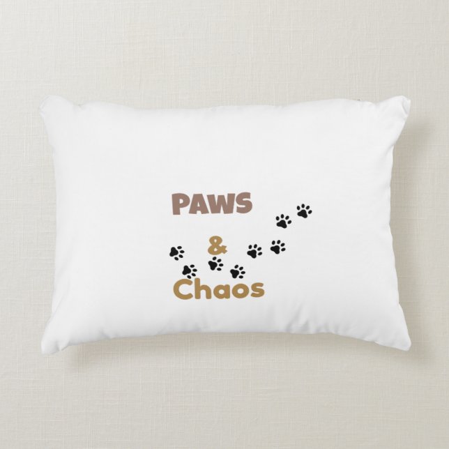Decorativa Almofada de acento fofa para amante de animais de  (Frente)