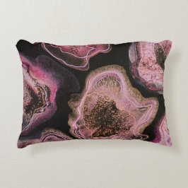 Decorativa Almofada de Acento Papoulas Rosa